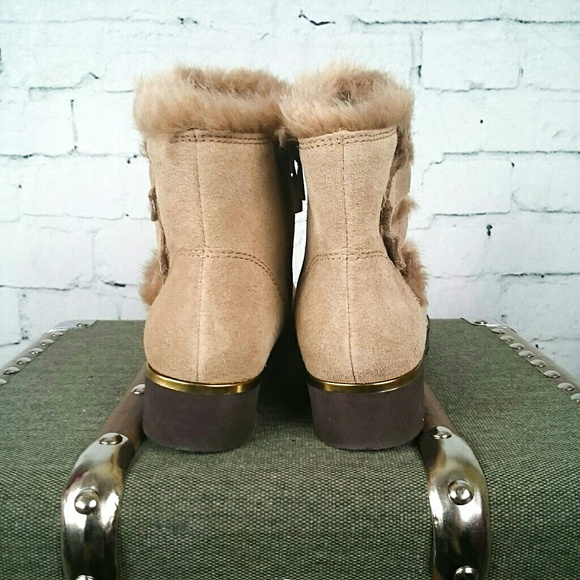 NIB Franco Sarto water resistant suede ankle boots - Picture 5 of 6